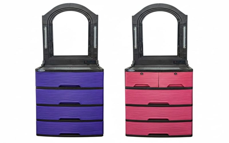 Descubre el Tocador Glamour: estilo y organización en un solo mueble